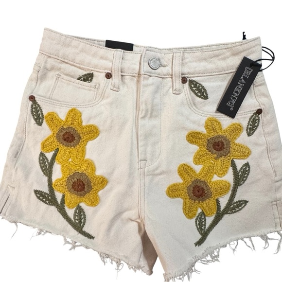 NWT Blanknyc The Reeve Shorts Size 25 - Picture 2 of 7